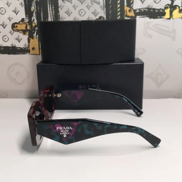 New Authentic Prada PR 15YS Sunglasses – Scarlet Tortoise  display picture 1